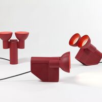 Olo Bordlampe Rød
