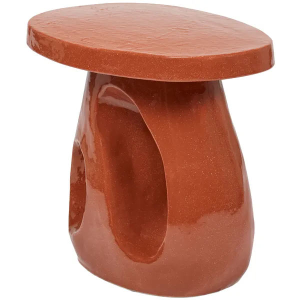 Amé Side Table Rust