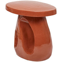 Amé Side Table Rust