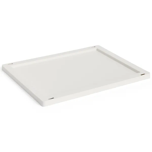 Colour Crate Plastic Medium Lokk Off-white