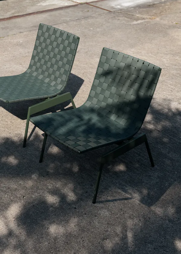 Ville AV44 Loungestol Bronze Green