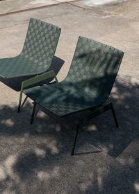 Ville AV44 Loungestol Bronze Green