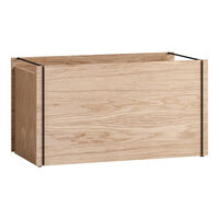 Opbevaringskasse 30x60 cm Sort / Eg