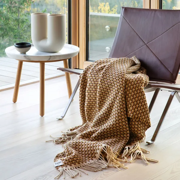 Isak Pledd 150x210 cm Chestnut
