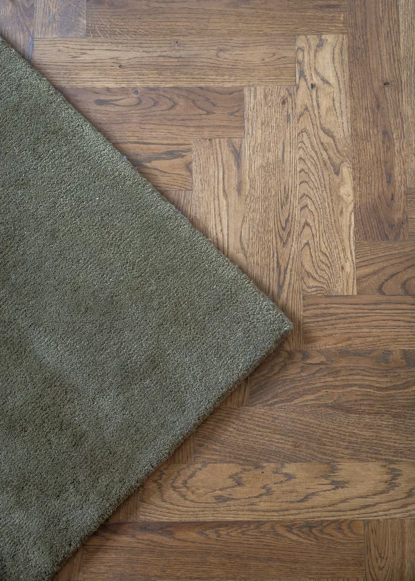 Nordic Plain Ullmatta 180x270 cm Moss