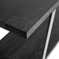 Quill Konsolbord / Boghylde H75 cm Sort Mangotræ / Jern