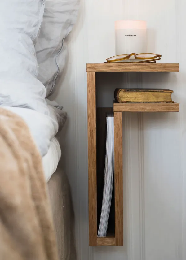 F-Shelf Seinähylly Oikea Tammi