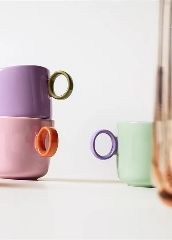 Play Mugg 35 cl Mint / Lila