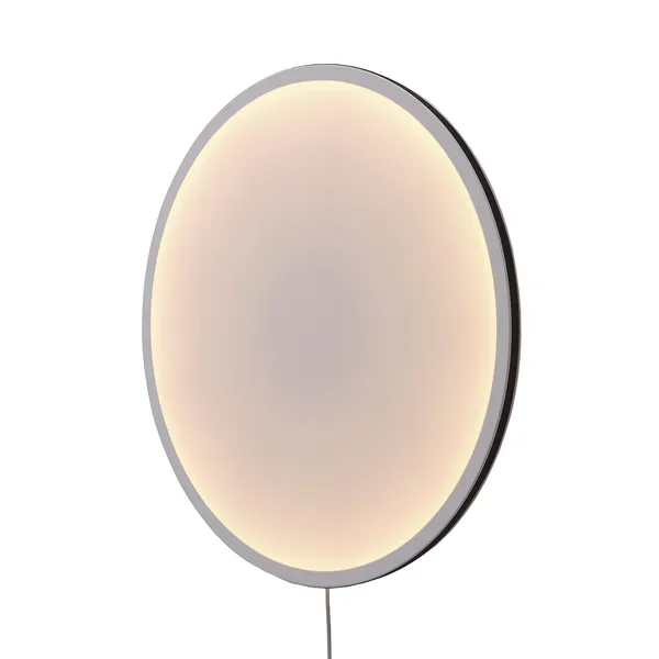 Calm Vegglampe med Touchdimmer Ø50 cm Sort