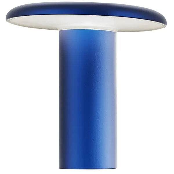 Takku Bordlampe Bærbar Anodized Blue