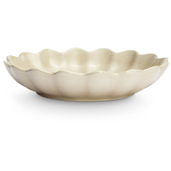 Oyster Skål 24 cm Sand