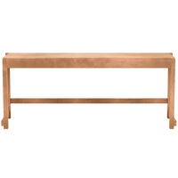 Bench 01 Bænk Varmbrun