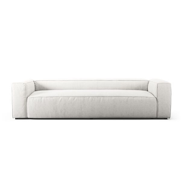 Grand 3-Sitssoffa Minetyg Moon White