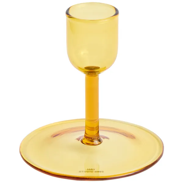 Tiny Candleholder Straight Yellow