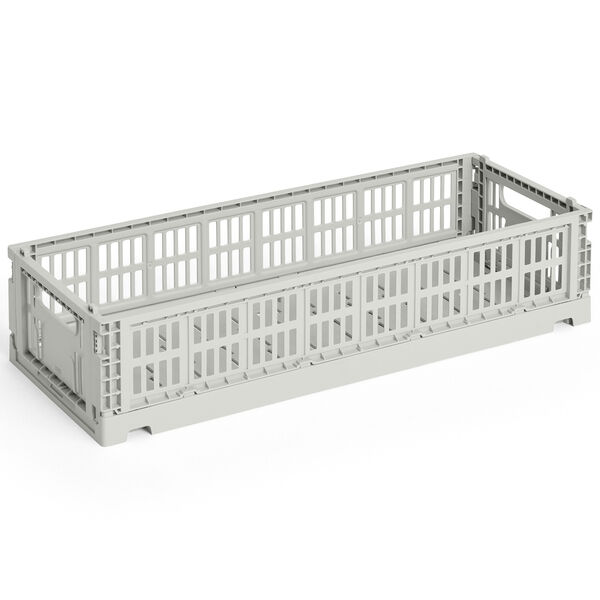Colour Crate Mini Oblong Opbevaring Grey