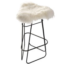 Iceland Barstol 82 cm Sort / Wild White