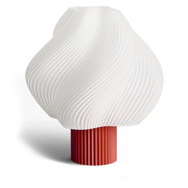 Soft serve lamp Portable Pöytävalaisin Rhubarb