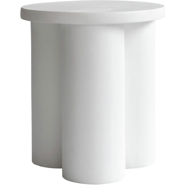 Big Foot Bord Høj 45x45 cm Elfenbenshvidt