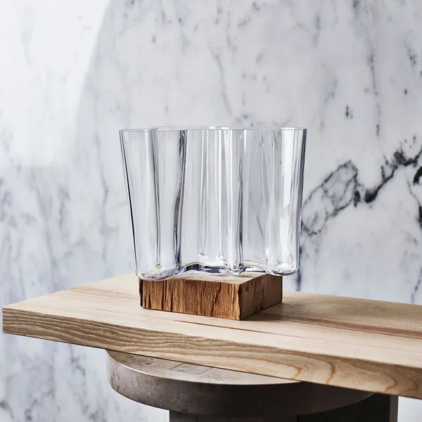 Alvar Aalto Vase 16 cm Klar