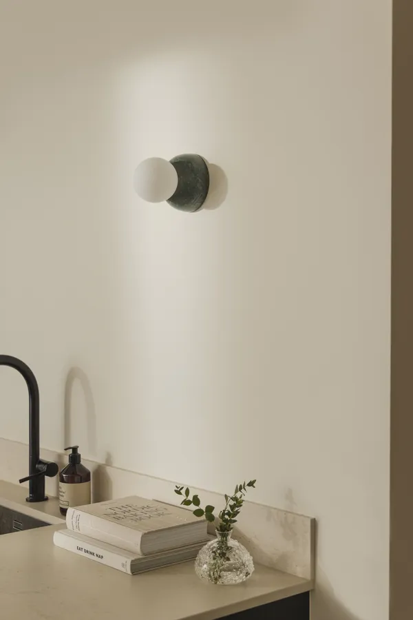 Torrano Vegg-/Taklampe Green Marble