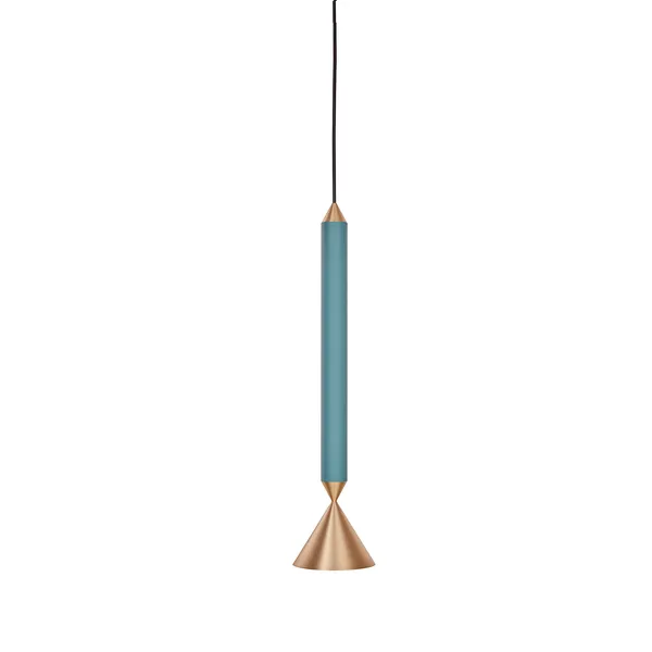 Apollo 39 Riippuvalaisin Deep Sea / Brushed Brass