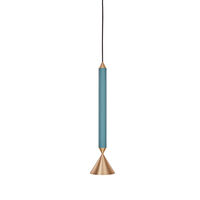 Apollo 39 Riippuvalaisin Deep Sea / Brushed Brass