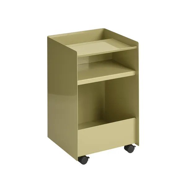 Folded Förvaringsvagn 615 cm Beige-grön