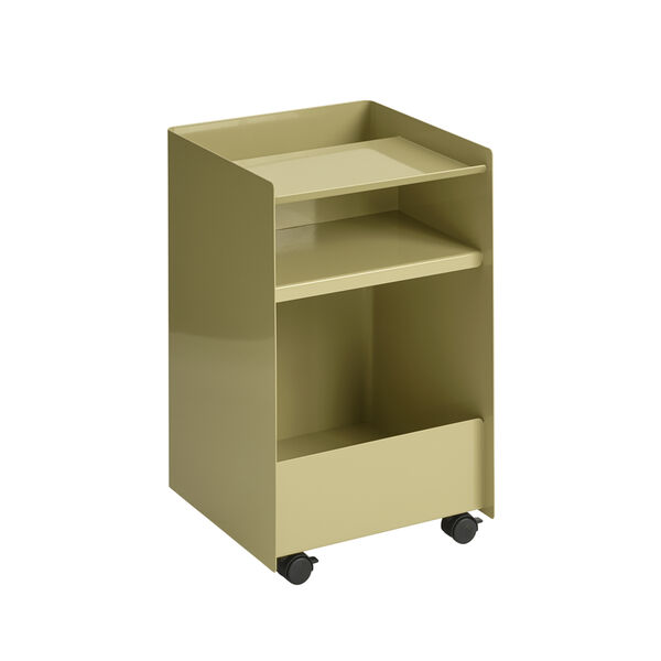 Folded Oppbevaringsvogn 615 cm Beige-grønn