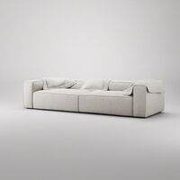 Grand Nelipaikkainen Sohva Moon White