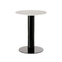 Tube Spisebord Ø60 cm Sort / Hvidt