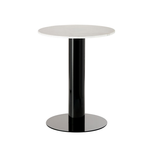 Tube Spisebord Ø60 cm Sort / Hvidt