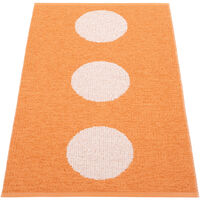 Vera Pop Matto 70x120 cm Pale Orange / Pearl Pink