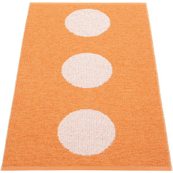 Vera Pop Tæppe 70x120 cm Pale Orange / Pearl Pink