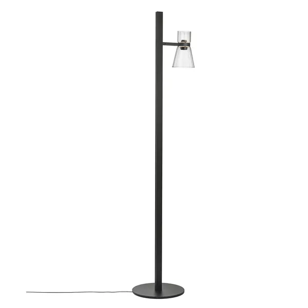 Nocturne Floor Lamp Cone Black