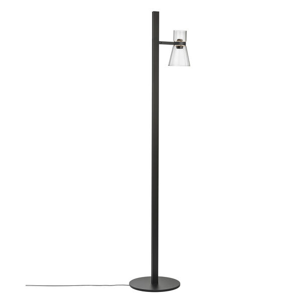 Nocturne Floor Lamp Cone Black