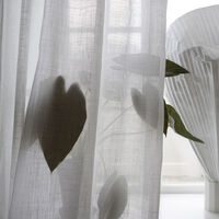 Ellie Gardin Dobbel Bredde 290x250 cm Hvit