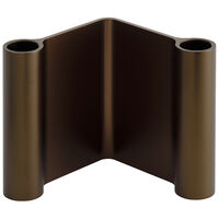 Pair Lysestake 11 cm Brun