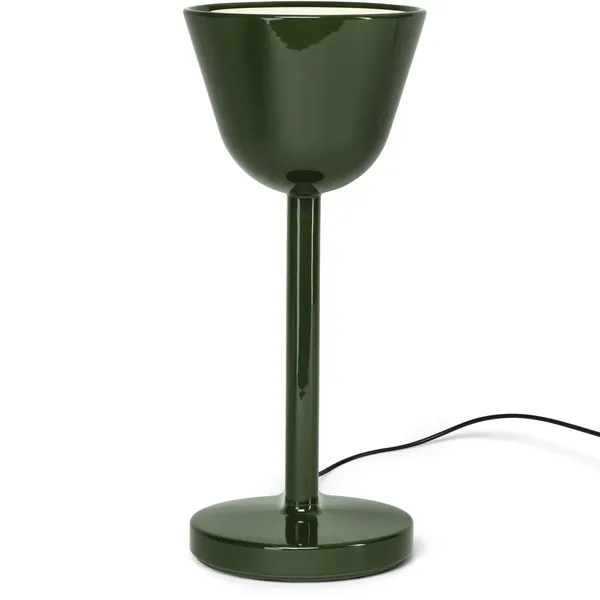 Céramique Up Bordlampe Moss Green
