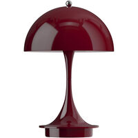 Panthella 160 Pöytävalaisin Kannettava V3 Opaque Burgundy