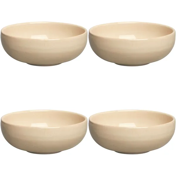 BON Liten Skål 12 cm 4-pk Beige