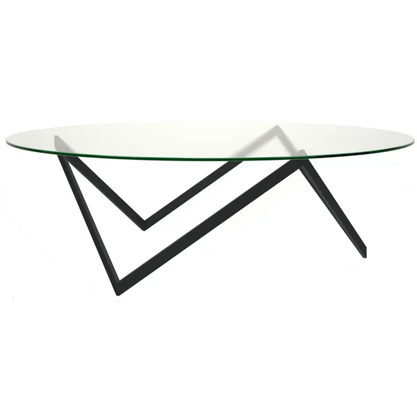 Sirius Sofabord Ø120x38 cm Sort
