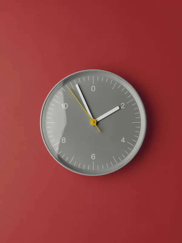 Wall Clock (Recycled) Grey