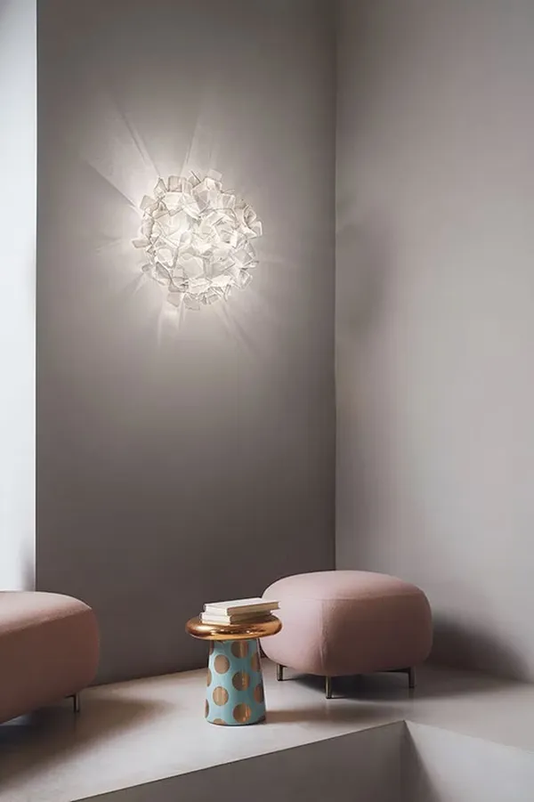 Clizia Væg-/Loftslampe 78 cm Fumé