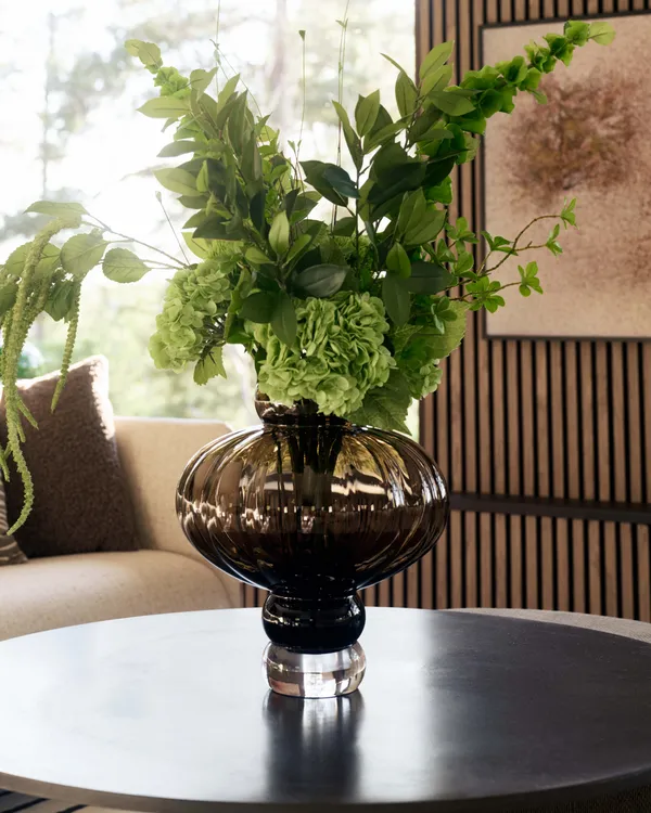 Balloon 03 Vase 40 cm Smoke