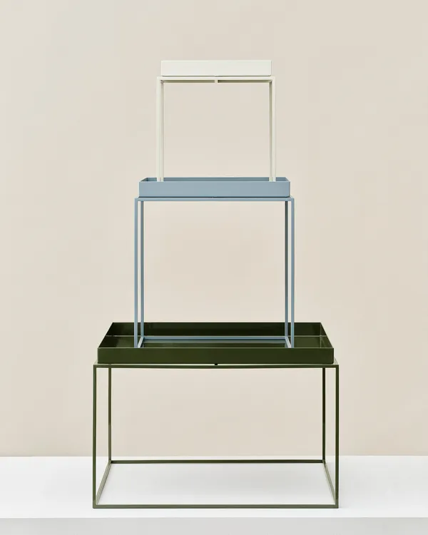 Brettbord 60x60 cm Olivengrønn