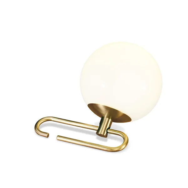 NH 1217 Bordlampe Messing