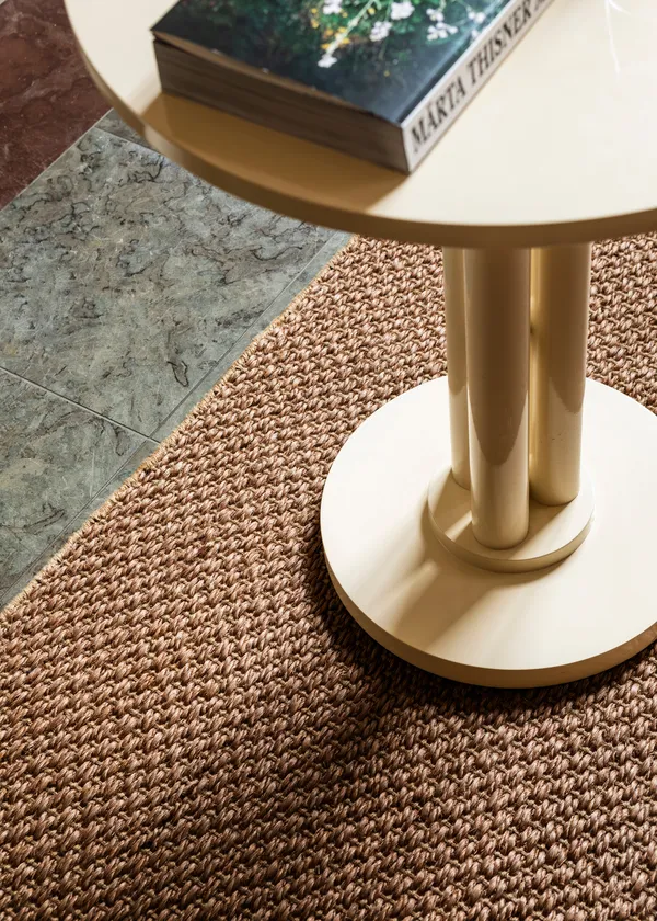 Basket Weave Sisal Matto 180x270 cm Ruskea