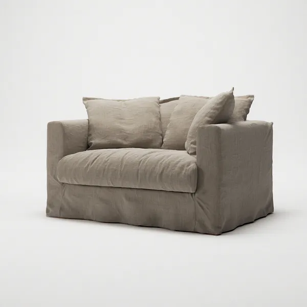 Le Grand Air Love Seat Hør Savage Linen