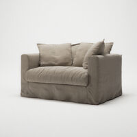 Le Grand Air Love Seat Hør Savage Linen