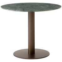 In Between SK11 Bord Ø90 cm Verde Guatemala / Bronzeret
